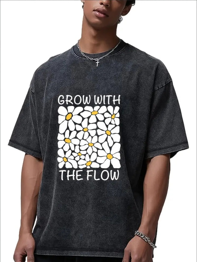 Grow with The Flow Graphic Tee